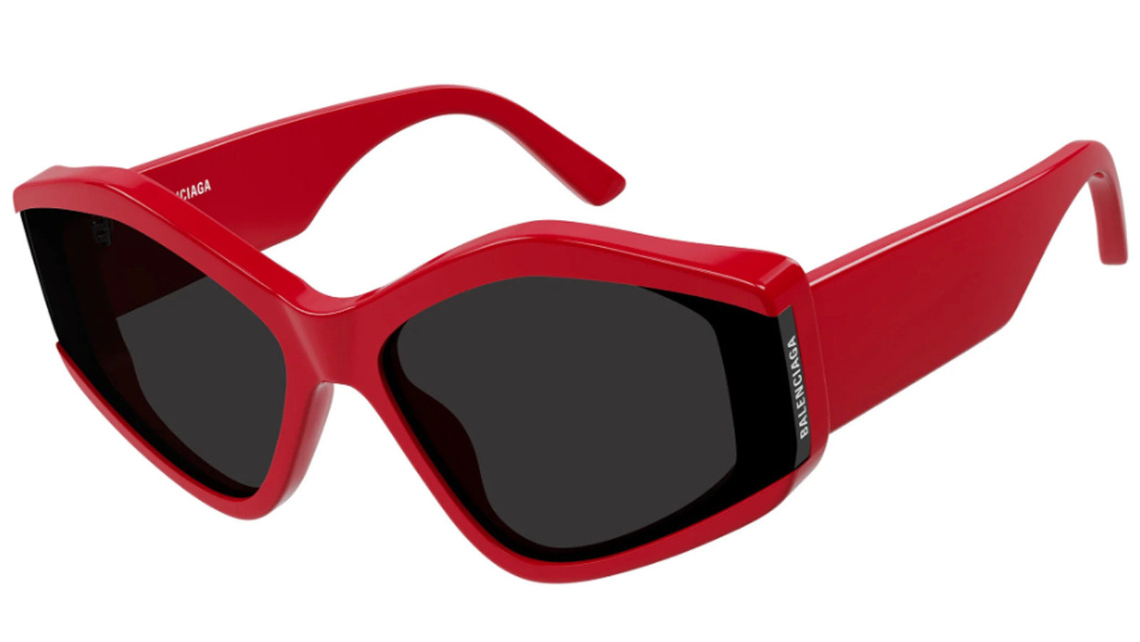 Luxury women s sunglasses Balenciaga BB0302S red grey (004) new collection