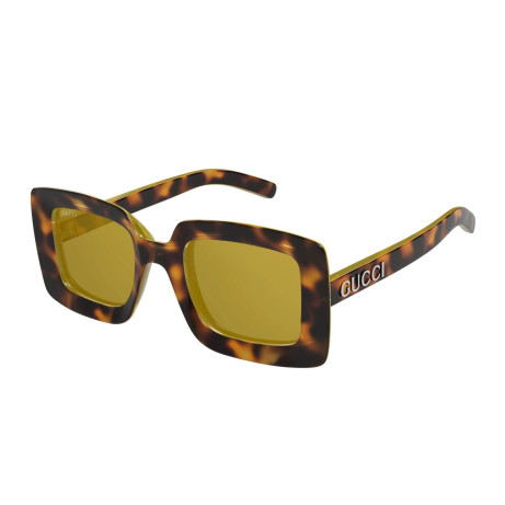 Occhiali da sole donna Luxury Gucci GG1718S 002 havana havana brown nuova collezione 2