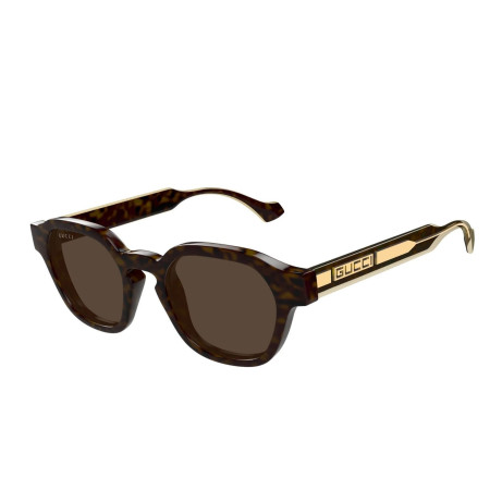 Occhiali da sole uomo Luxury Gucci GG1730S 002 havana yellow brown nuova collezione 2