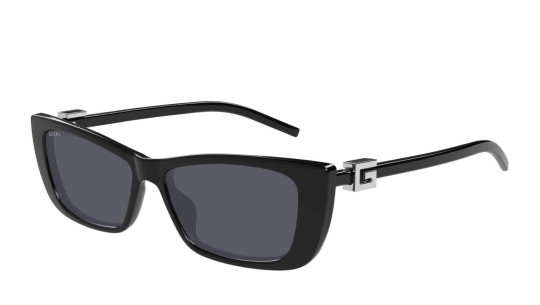 Men's Eyeglasses Women Gucci GG1681S 001 Black Black Grey Lux...