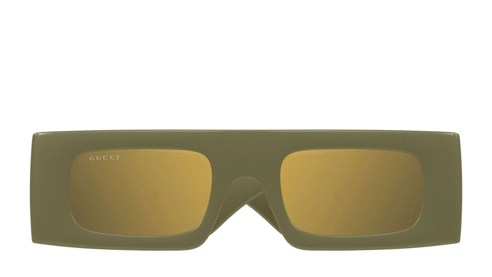 Men's Eyeglasses Women Gucci GG1646S 007 Green Green Brown Lu...