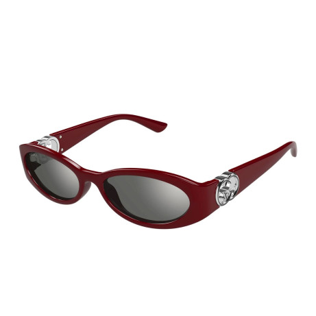 Occhiali da sole donna Luxury Gucci GG1660S 006 burgundy burgundy gre nuova collezione 2