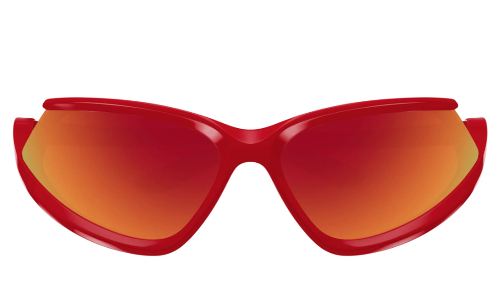 Occhiali sole uomo donna Luxury Balenciaga BB0289S red (005) nuova collezione