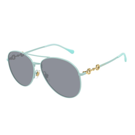 Men's Eyeglasses Women Gucci GG1698S 004 Green Green Grey Lux... 2