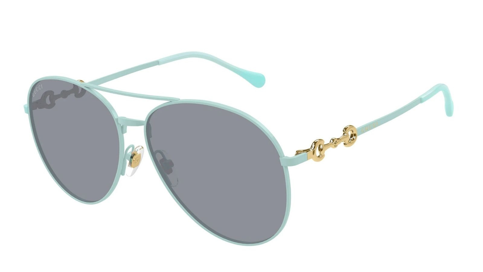 Men's Eyeglasses Women Gucci GG1698S 004 Green Green Grey Lux...