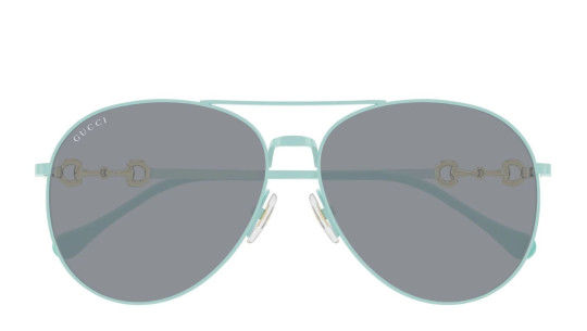 Men's Eyeglasses Women Gucci GG1698S 004 Green Green Grey Lux...