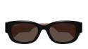 Men's Eyeglasses Women Gucci GG1667SK 004 Black Pink Brown Lu...