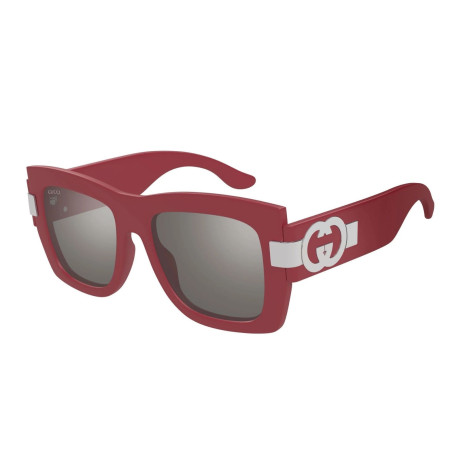 Eyeglasses men women Gucci GG1688S 003 red red grey Luxury ... 2