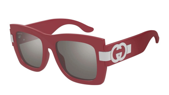 Occhiali da sole donna Luxury Gucci GG1688S 003 red red grey nuova collezione