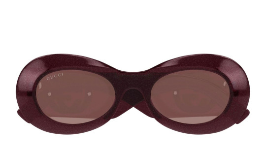 Occhiali da sole donna Luxury Gucci GG1696S 003 violet violet violet nuova collezione Occhiali da sole donna Luxury Gucci GG1696S 003 violet violet violet nuova collezione