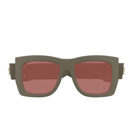 Occhiali da sole donna Luxury Gucci GG1688S 004 grey grey red nuova collezione