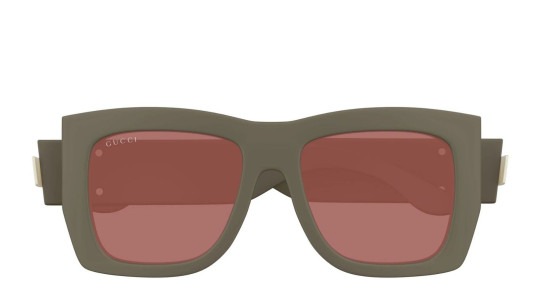 Occhiali da sole donna Luxury Gucci GG1688S 004 grey grey red nuova collezione