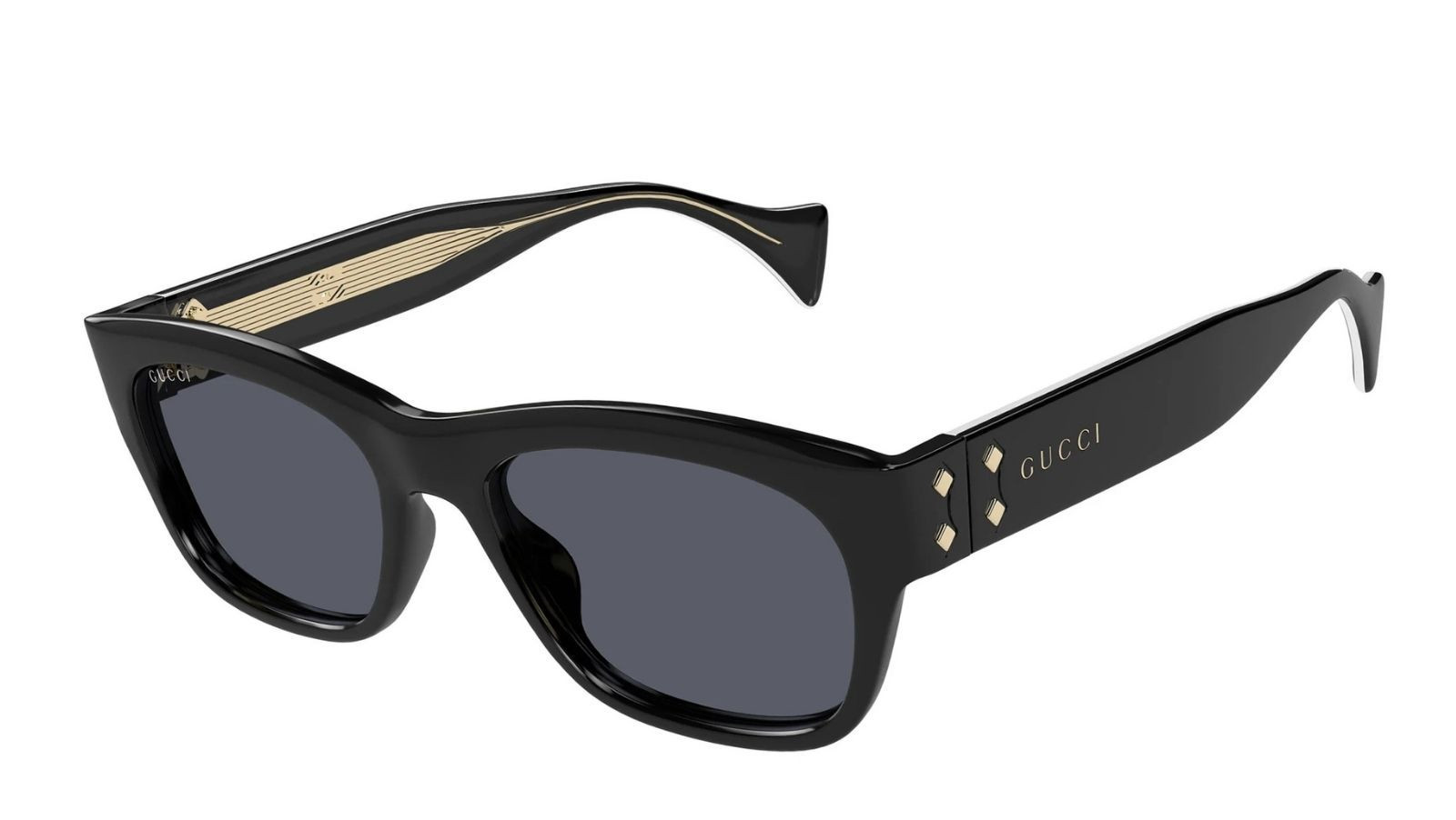 Occhiali da sole uomo Luxury Gucci GG1706S 001 black black grey nuova collezione