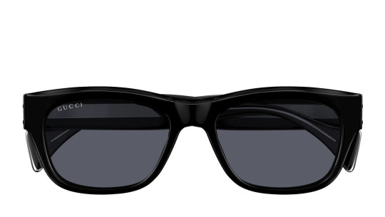 Occhiali da sole uomo Luxury Gucci GG1706S 001 black black grey nuova collezione Occhiali da sole uomo Luxury Gucci GG1706S 001 black black grey nuova collezione