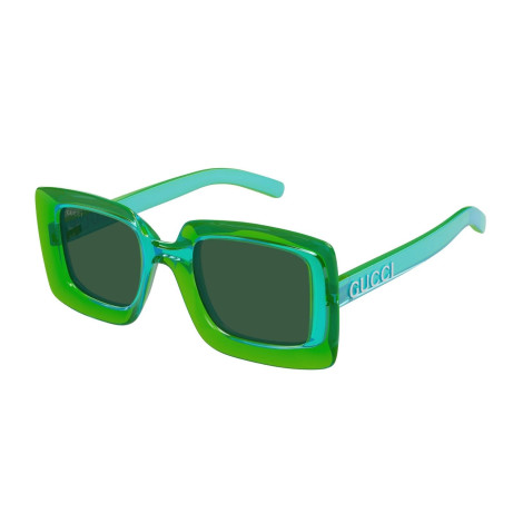 Occhiali da sole donna Luxury Gucci GG1718S 003 green green green nuova collezione 2