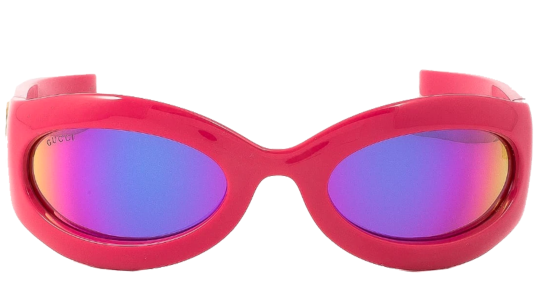 Occhiali da sole donna Luxury Gucci GG1247S red pink (005) nuova collezione Occhiali da sole donna Luxury Gucci GG1247S red pink (005) nuova collezione