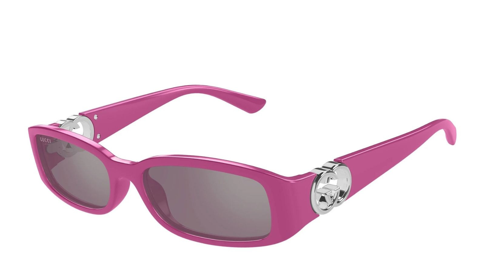 Occhiali da sole donna Luxury Gucci GG1661S 004 fuchsia fuchsia pink nuova collezione