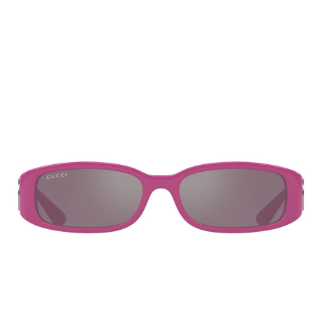 Occhiali da sole donna Luxury Gucci GG1661S 004 fuchsia fuchsia pink nuova collezione