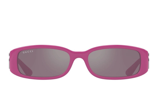 Occhiali da sole donna Luxury Gucci GG1661S 004 fuchsia fuchsia pink nuova collezione