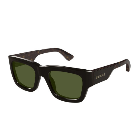 Occhiali da sole uomo Luxury Gucci GG1668S 004 brown havana green nuova collezione 2