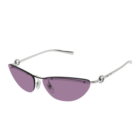 Occhiali da sole donna Luxury Gucci GG1701S 003 silver silver violet nuova collezione 2