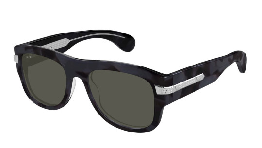 Occhiali da sole uomo Luxury Gucci GG1517S 007 grey grey grey nuova collezione