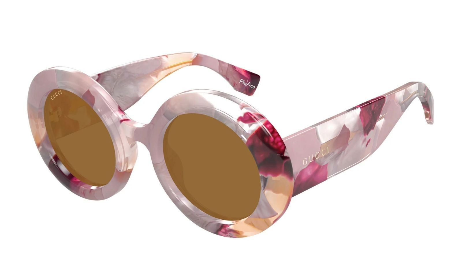 Occhiali da sole donna Luxury Gucci GG1748S 001 pink pink brown nuova collezione