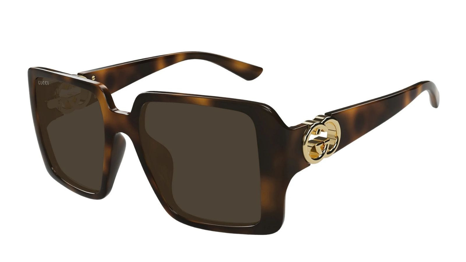 Occhiali da sole donna Luxury Gucci GG1692S 002 havana havana brown nuova collezione