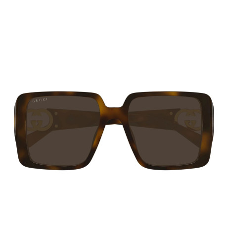 Occhiali da sole donna Luxury Gucci GG1692S 002 havana havana brown nuova collezione