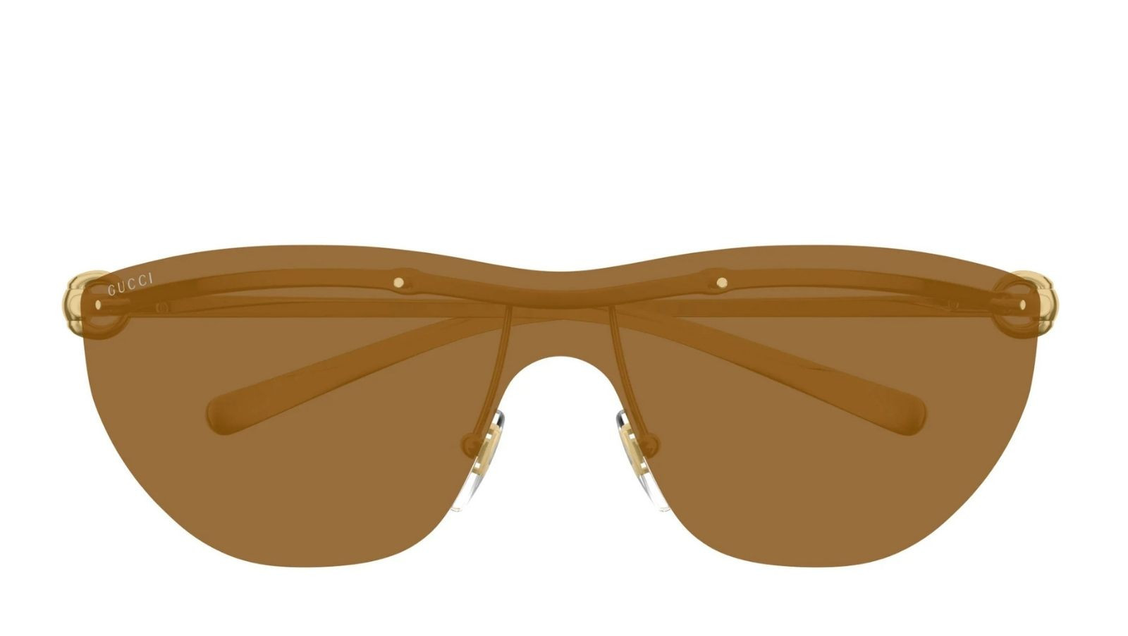 Occhiali da sole donna Luxury Gucci GG1700S 004 gold gold brown nuova collezione