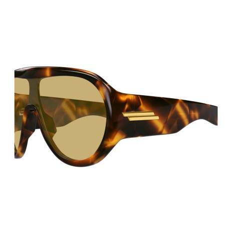 Occhiali da sole uomo donna Luxury Bottega Veneta BV1345S 002 havana havana brown nuova collezione 2
