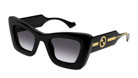 Gucci GG1552S 001 black crystal grey