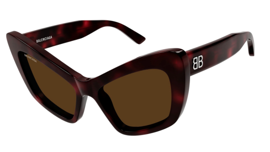 Luxury women s sunglasses Balenciaga BB0293S Havana Brown (002) new collection