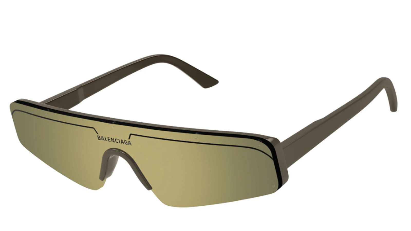 Occhiali sole uomo donna Luxury Balenciaga BB0003S brown bronze (012) nuova collezione