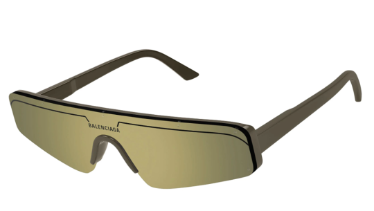 Occhiali sole uomo donna Luxury Balenciaga BB0003S brown bronze (012) nuova collezione