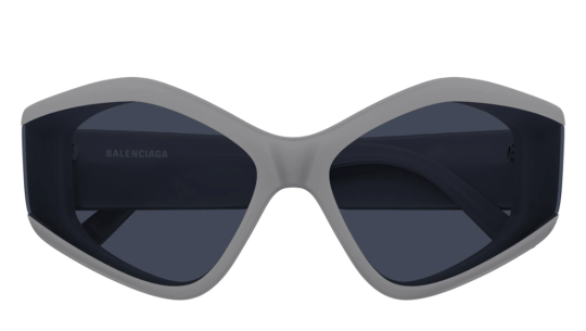 Occhiali da sole donna Luxury Balenciaga BB0302S grey blue (003) nuova collezione