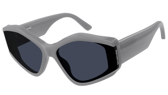 Occhiali da sole donna Luxury Balenciaga BB0302S grey blue (003) nuova collezione