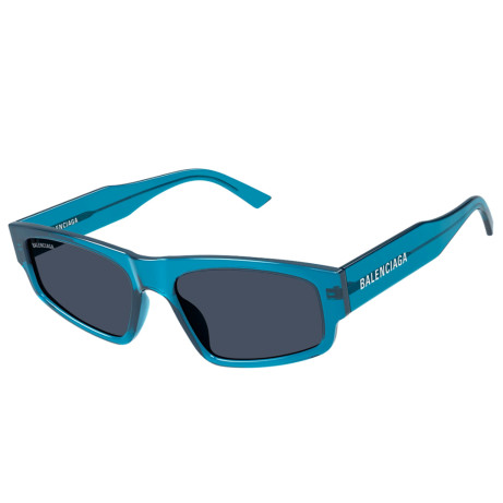 Occhiali sole uomo donna Luxury Balenciaga BB0305S blue (004) nuova collezione 2