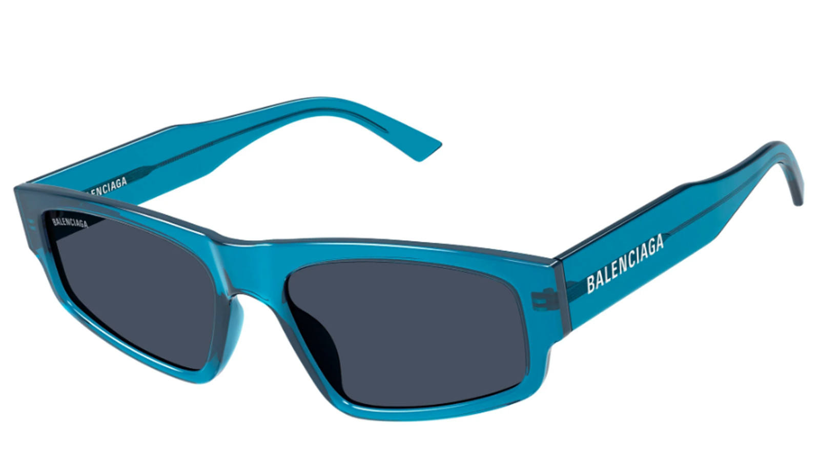 Occhiali sole uomo donna Luxury Balenciaga BB0305S blue (004) nuova collezione