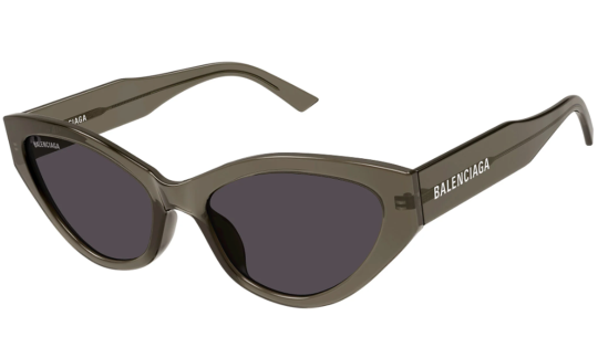 Occhiali da sole donna Luxury Balenciaga BB0306S green grey (003) nuova collezione