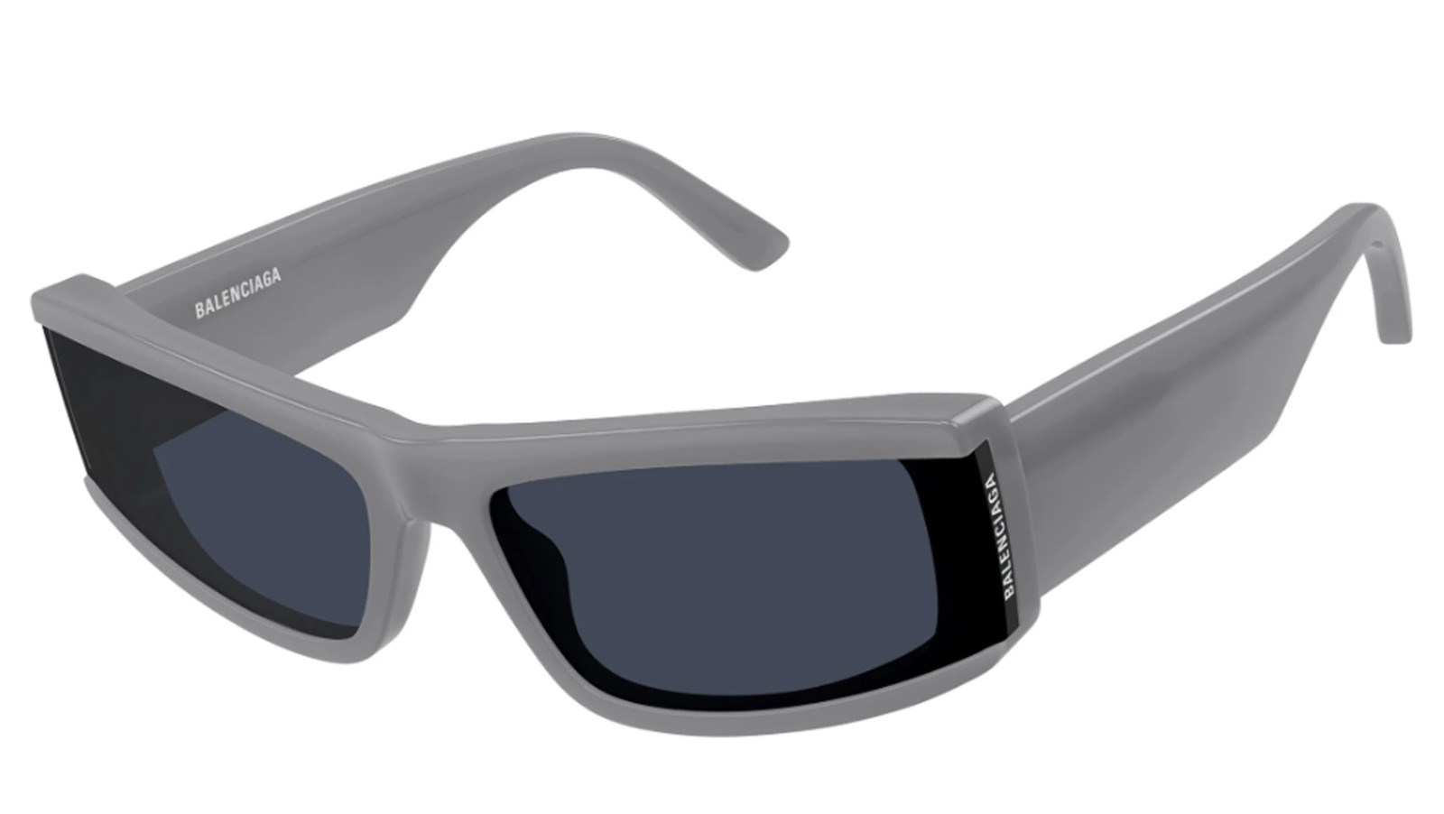 Occhiali da sole uomo donna Luxury Balenciaga BB0301S grey blue (003) nuova collezione