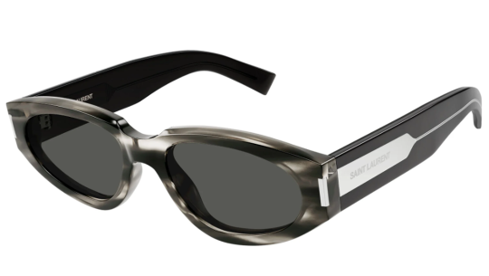 Occhiali da sole donna Luxury Saint Laurent SL 618 havana crystal grey (004) nuova collezione