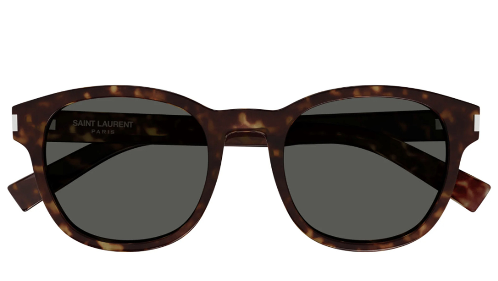 Occhiali sole uomo donna Luxury Saint Laurent SL 620 havana crystal grey (002) nuova collezione