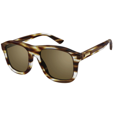 Occhiali da sole uomo Luxury Gucci GG1316S havana bronze (003) nuova collezione 2