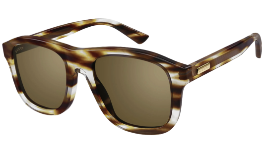 Occhiali da sole uomo Luxury Gucci GG1316S havana bronze (003) nuova collezione