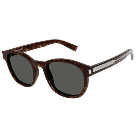 Occhiali sole uomo donna Luxury Saint Laurent SL 620 havana crystal grey (002) nuova collezione 2