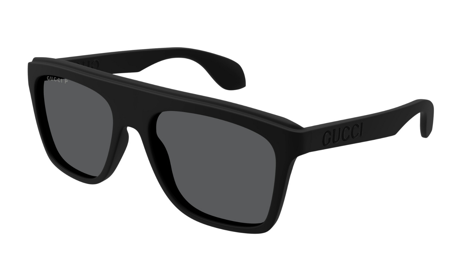 Occhiali da sole uomo Luxury Gucci GG1570S 001 black black grey nuova collezione