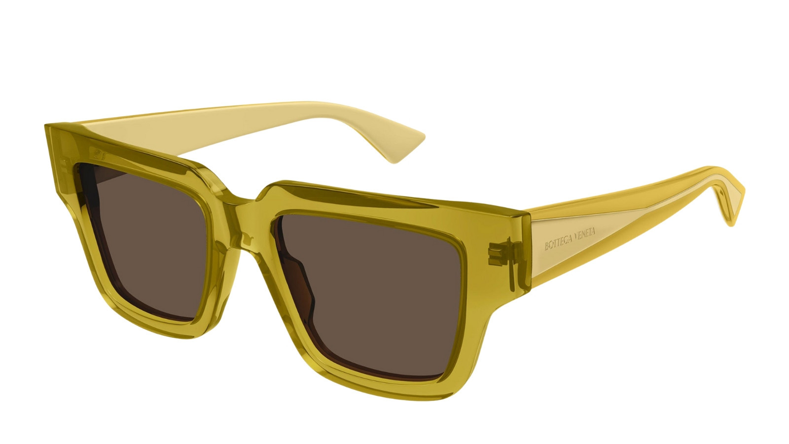 Occhiali da sole donna Luxury Bottega Veneta BV1276S 004 yellow yellow brown nuova collezione