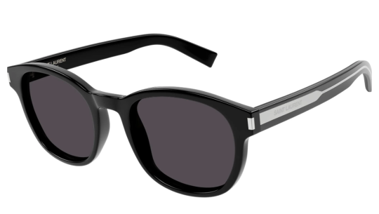 Occhiali sole uomo donna Luxury Saint Laurent SL 620 black crystal black (001) nuova collezione