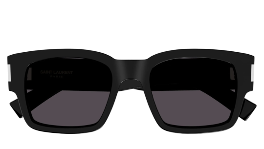 Occhiali da sole uomo Luxury Saint Laurent SL 617 black crystal black (001) nuova collezione Occhiali da sole uomo Luxury Saint Laurent SL 617 black crystal black (001) nuova collezione